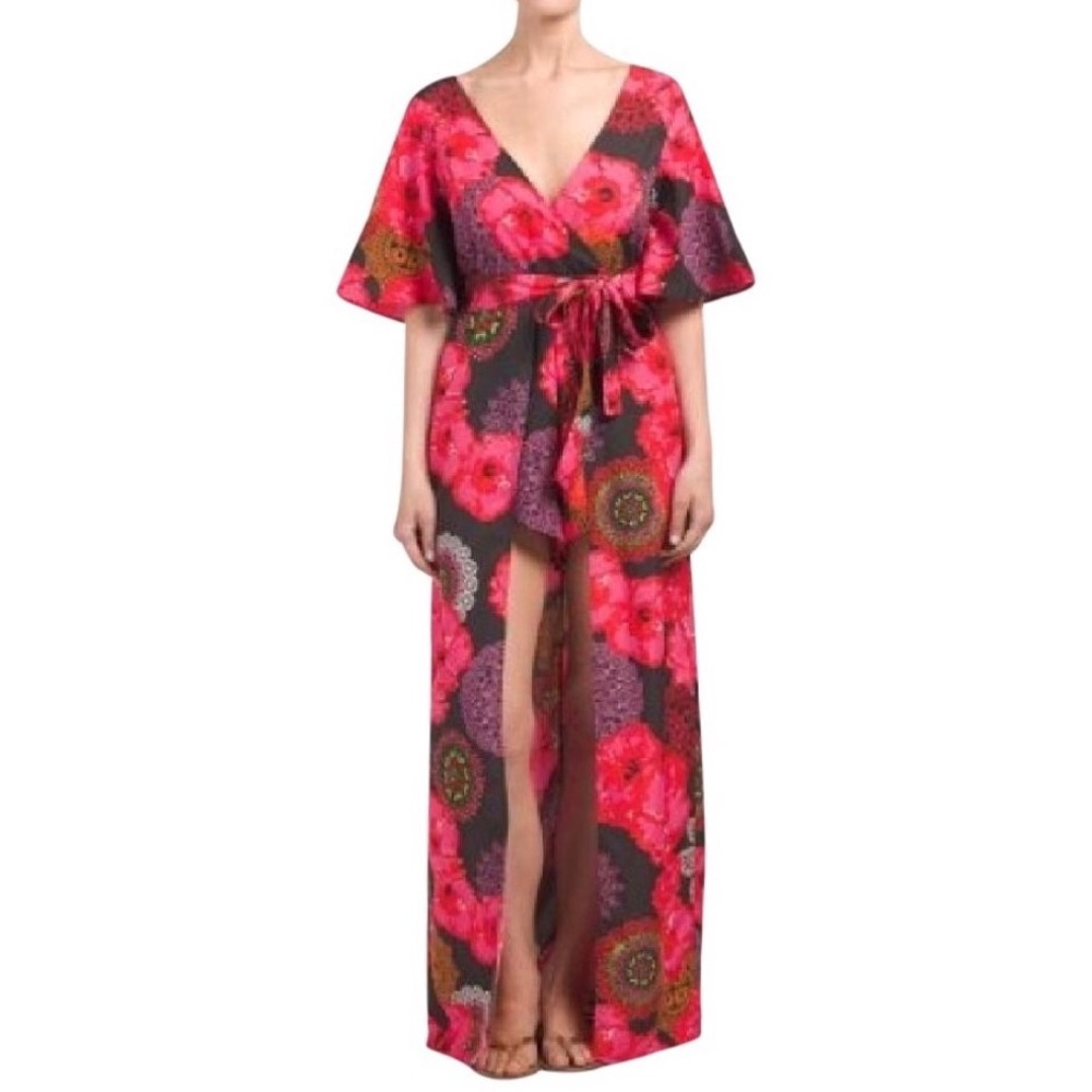 True Destiny | Floral Print Skirt Romper/Jumpsuit